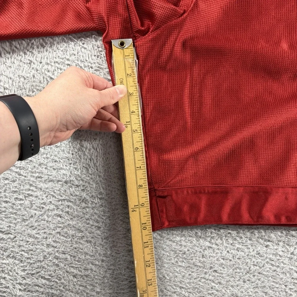 Vintage Nike Basketball Shorts Mens 3x Red Dazzle Shiny Silky Y2K 90s